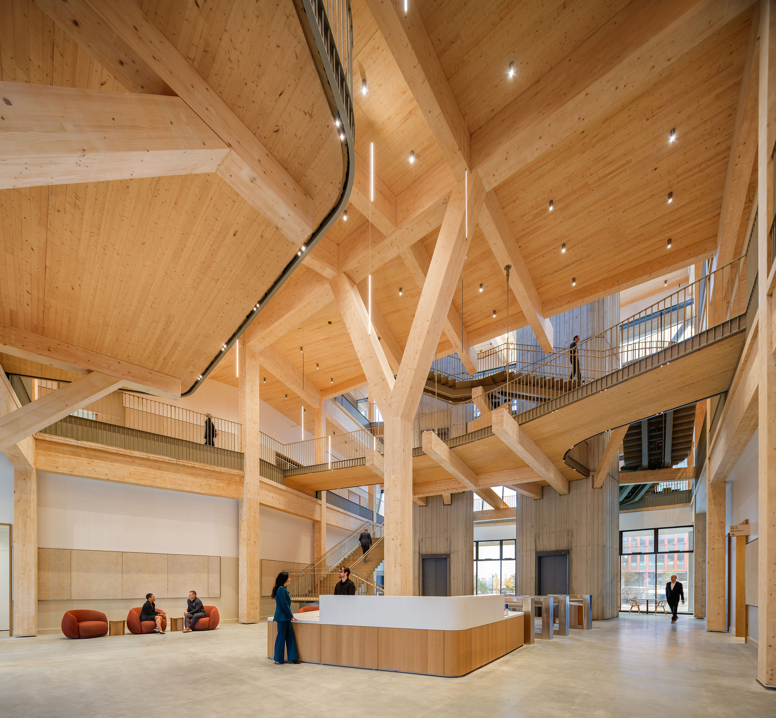 David Rubenstein Treehouse atrium
